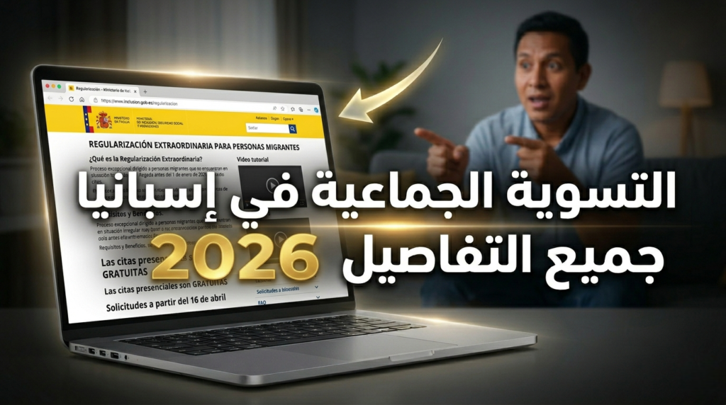 التسوية الجماعية للمهاجرين في إسبانيا 2026