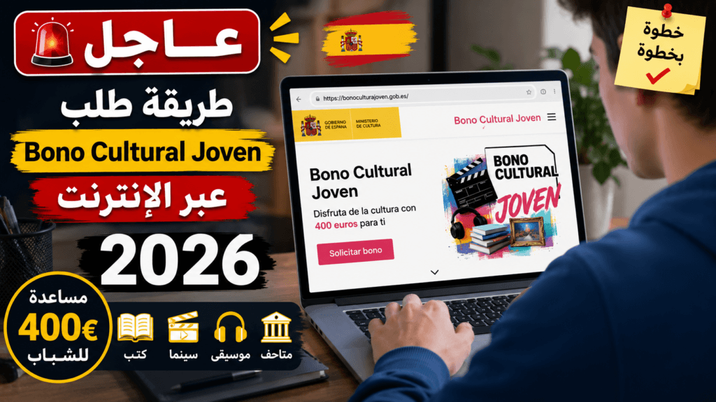 Bono Cultural Joven 2026 في إسبانيا: دليل شامل للحصول على 400 يورو للشباب