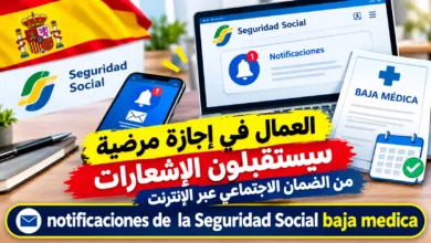 إجازة المرض في إسبانيا 2026: إشعارات الضمان الاجتماعي أصبحت إلكترونية وأمامك 10 أيام للاطلاع عليها