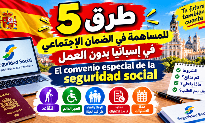 5 اتفاقيات خاصة مع الضمان الاجتماعي في إسبانيا 2026