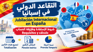 التقاعد الدولي في إسبانيا 2026، وشروط احتساب سنوات العمل في المغرب ودول أخرى